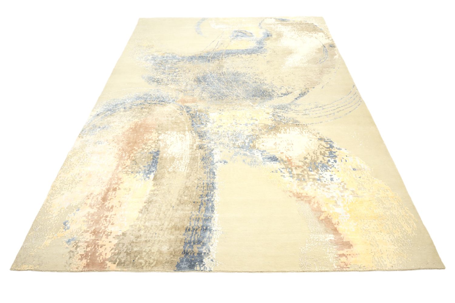 Tappeto di design - 372 x 281 cm - beige chiaro