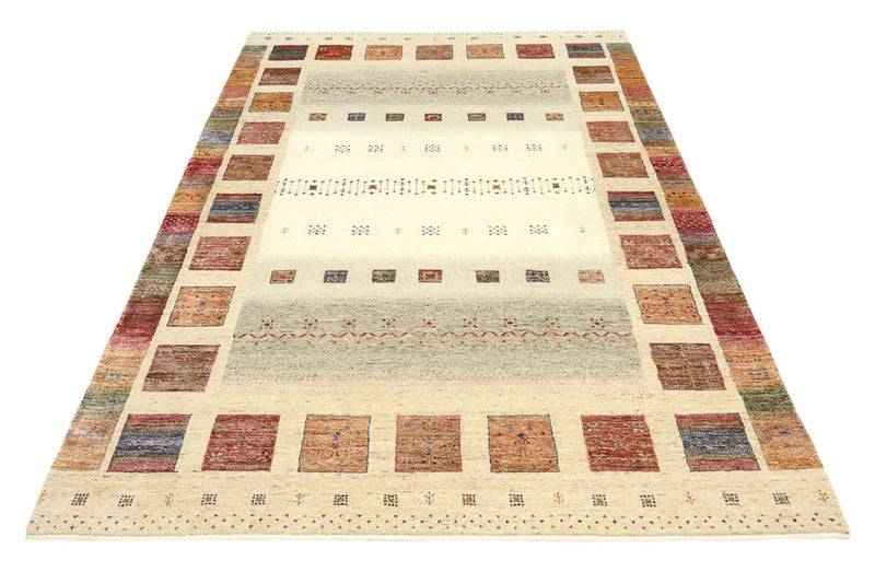 Tappeto Gabbeh - Loribaft Indus - 244 x 175 cm - multicolore