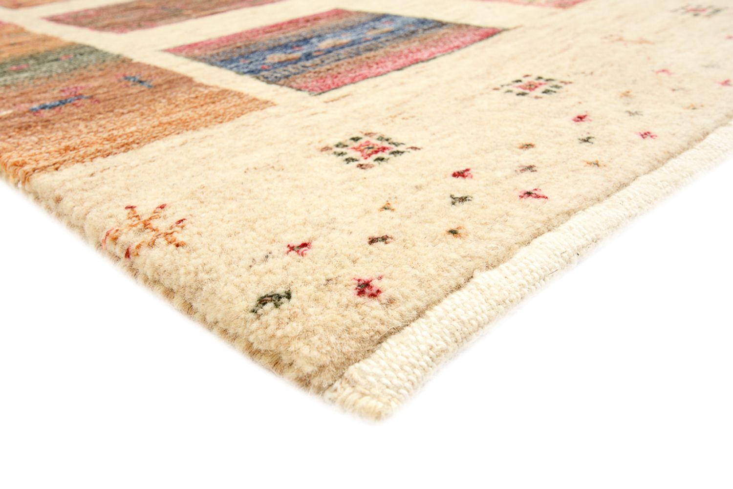 Tappeto Gabbeh - Loribaft Indus - 244 x 175 cm - multicolore