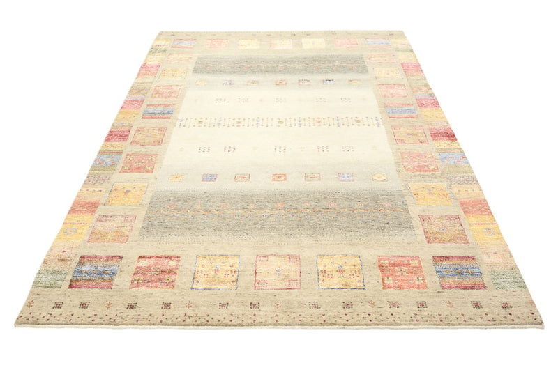 Tappeto Gabbeh - Loribaft Indus - 244 x 175 cm - multicolore