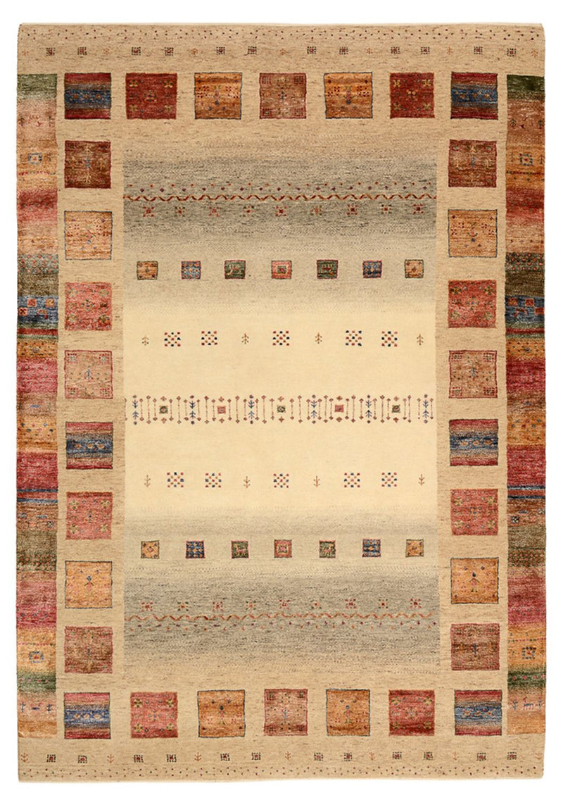 Tappeto Gabbeh - Loribaft Indus - 242 x 168 cm - multicolore