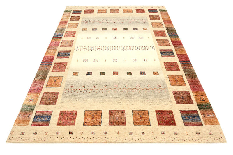 Tappeto Gabbeh - Loribaft Indus - 242 x 168 cm - multicolore