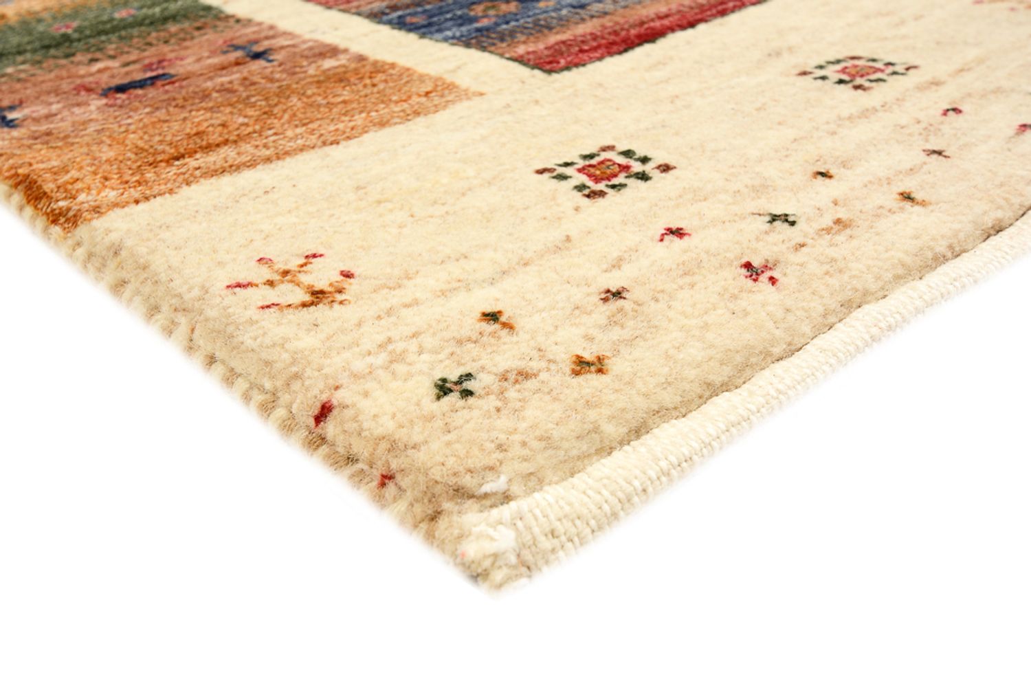 Tappeto Gabbeh - Loribaft Indus - 242 x 168 cm - multicolore