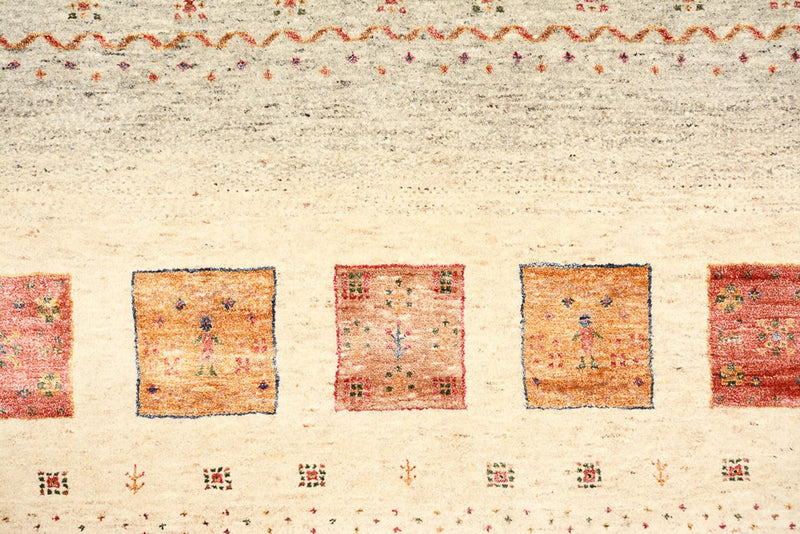 Tappeto Gabbeh - Loribaft Indus - 242 x 168 cm - multicolore