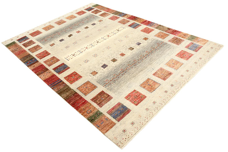 Tappeto Gabbeh - Loribaft Indus - 241 x 176 cm - multicolore