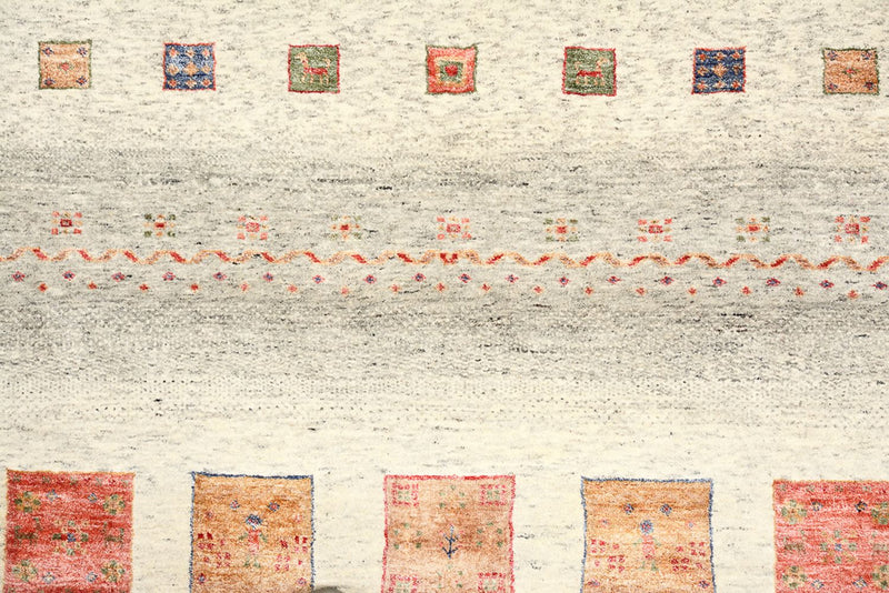 Tappeto Gabbeh - Loribaft Indus - 239 x 174 cm - multicolore