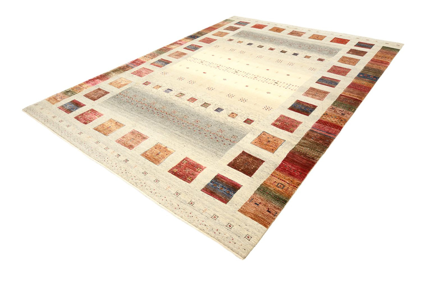Indo Loribaft Tappeto 341x248cm - Tappeto di lana