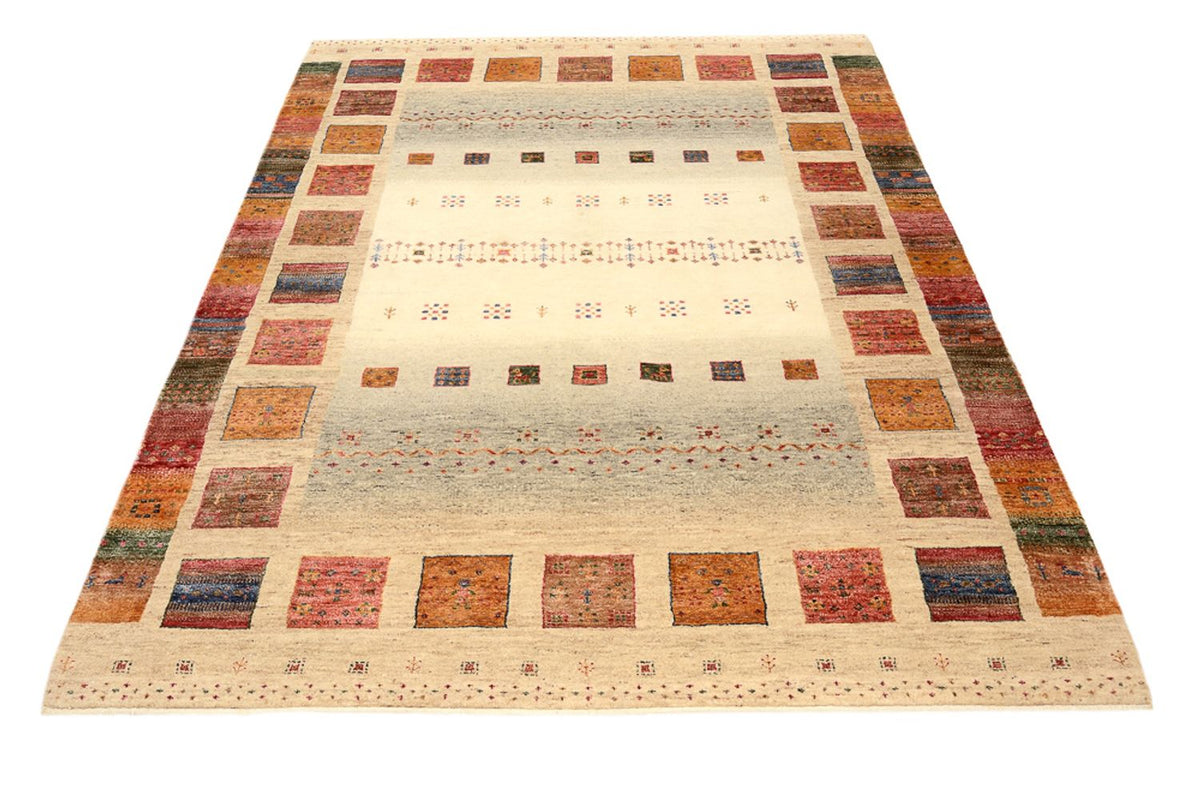 Tappeto Gabbeh - Loribaft Indus - 205 x 153 cm - multicolore