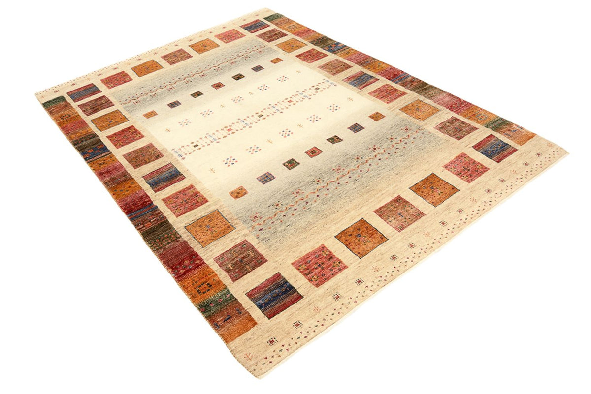 Tappeto Gabbeh - Loribaft Indus - 205 x 153 cm - multicolore