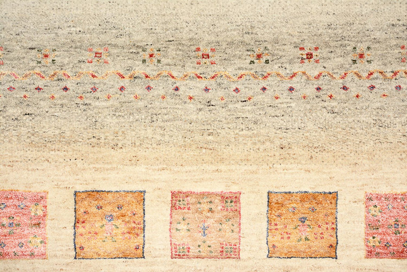 Tappeto Gabbeh - Loribaft Indus - 205 x 153 cm - multicolore