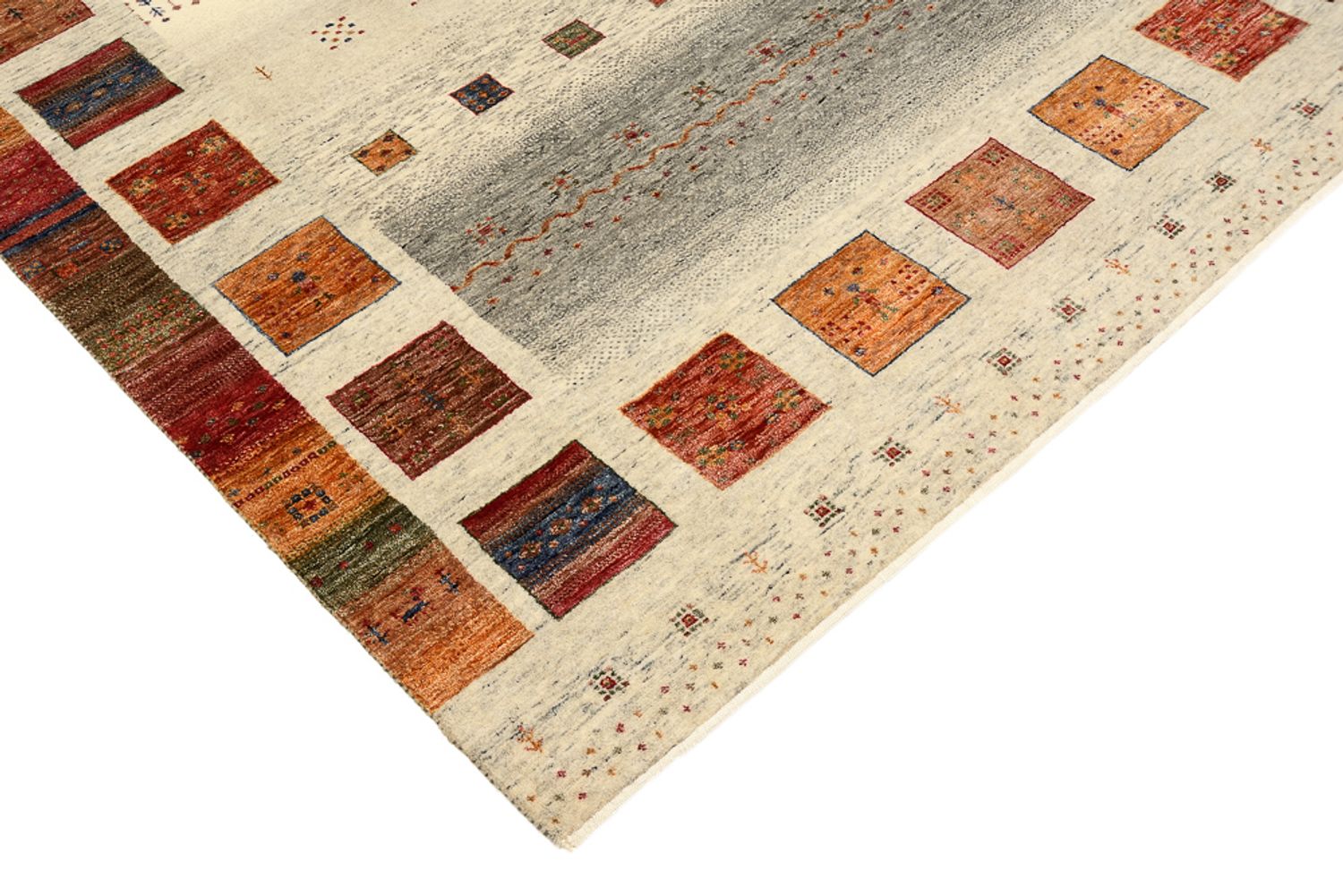 Tappeto Gabbeh - Loribaft Indus - 235 x 170 cm - multicolore