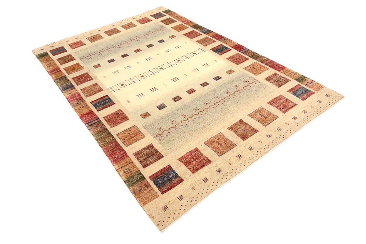 Tappeto Gabbeh - Loribaft Indus - 241 x 164 cm - multicolore