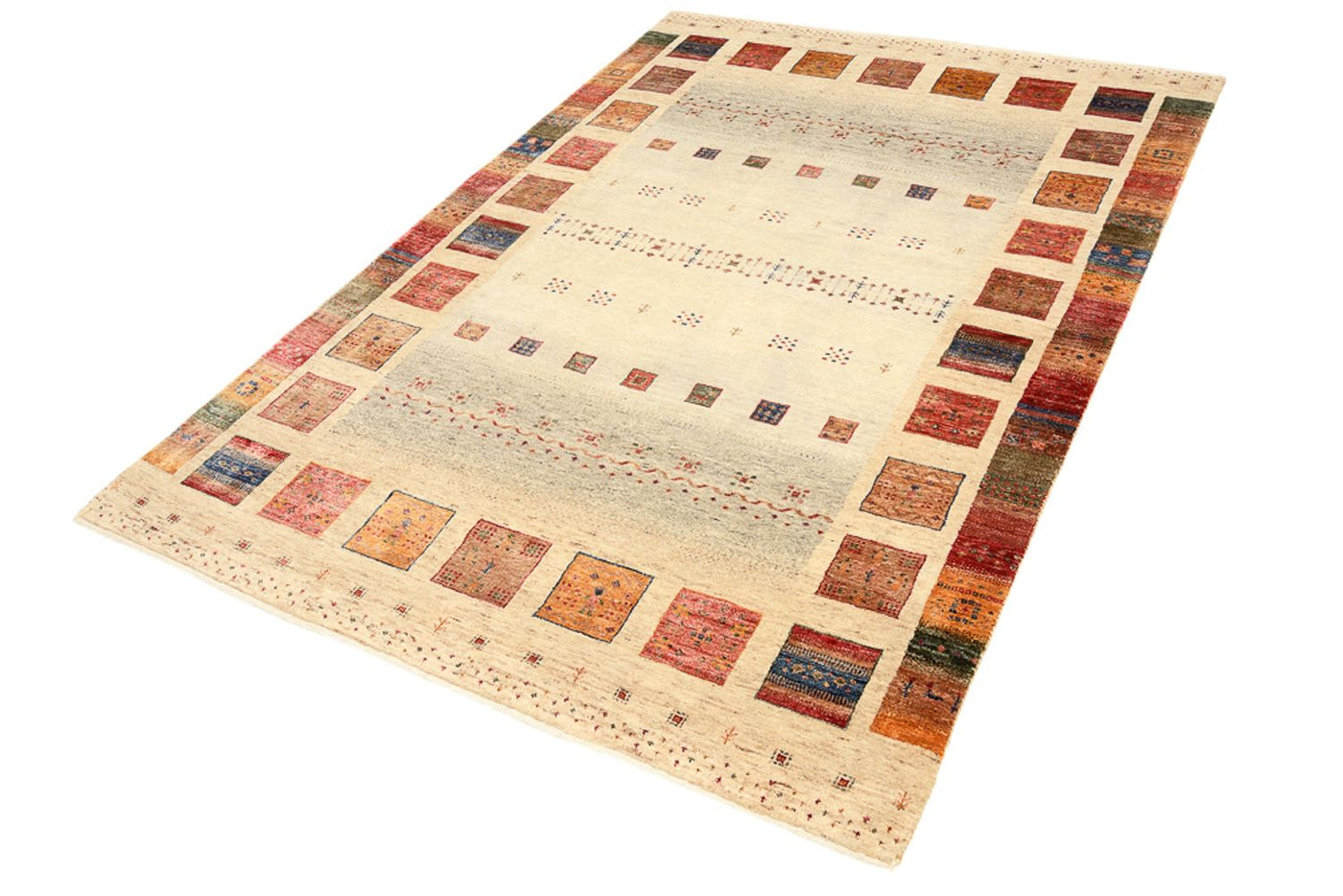 Loribaft Indo Tappeto 207x148cm - Tappeto di lana