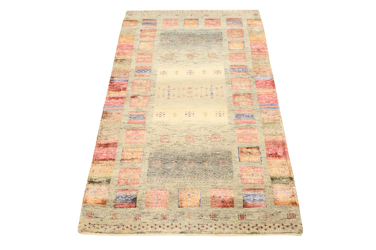 Tappeto Gabbeh - Loribaft Indus - 139 x 76 cm - multicolore