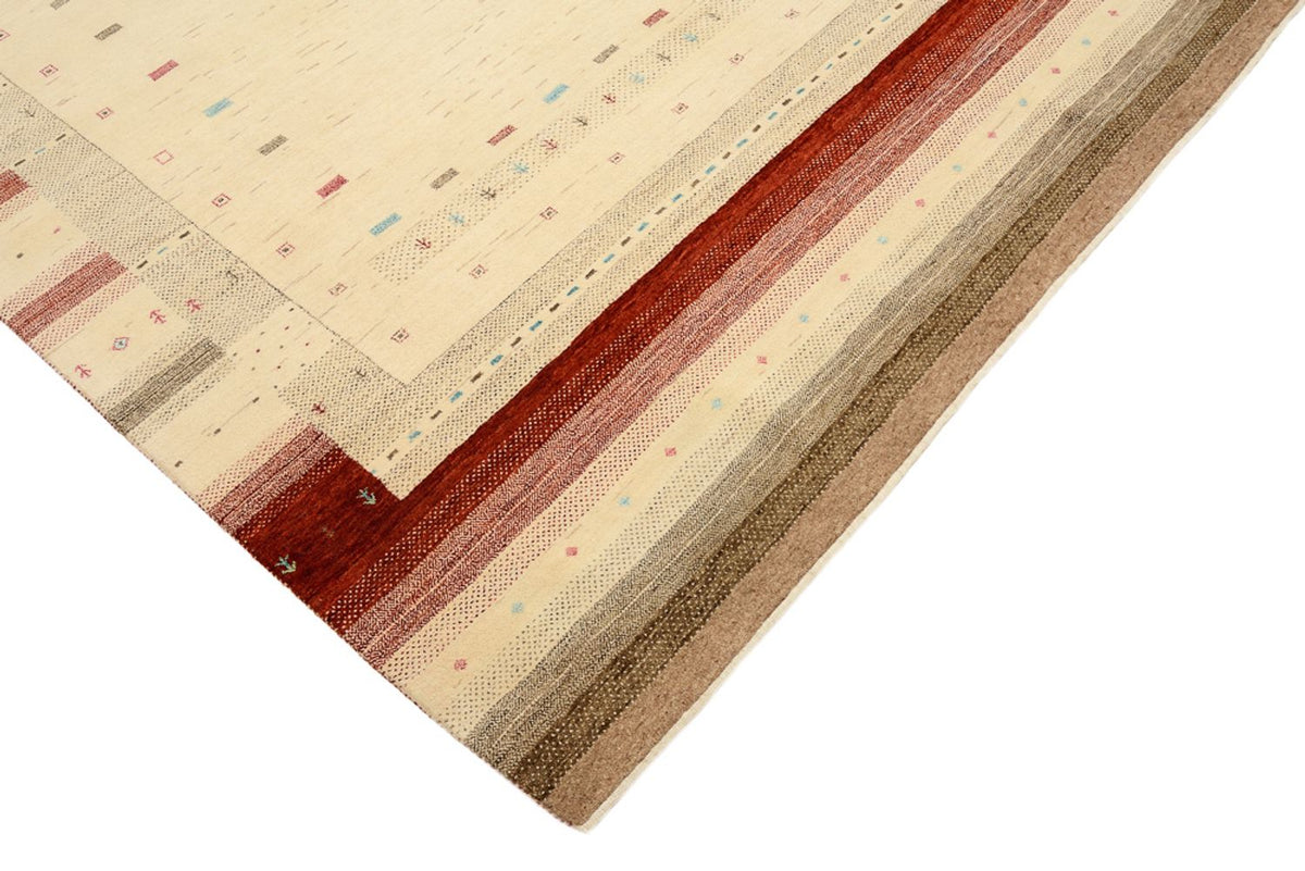 Tappeto Gabbeh - Loribaft Indus - 299 x 210 cm - beige chiaro