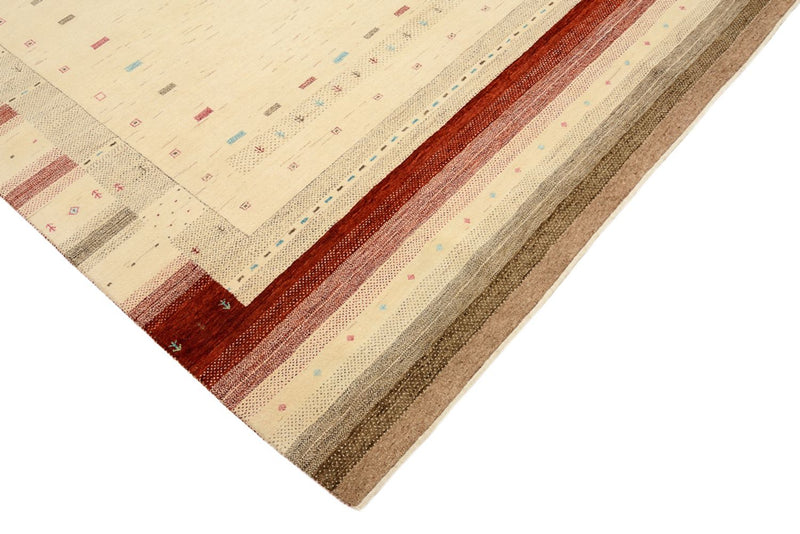 Tappeto Gabbeh - Loribaft Indus - 299 x 210 cm - beige chiaro