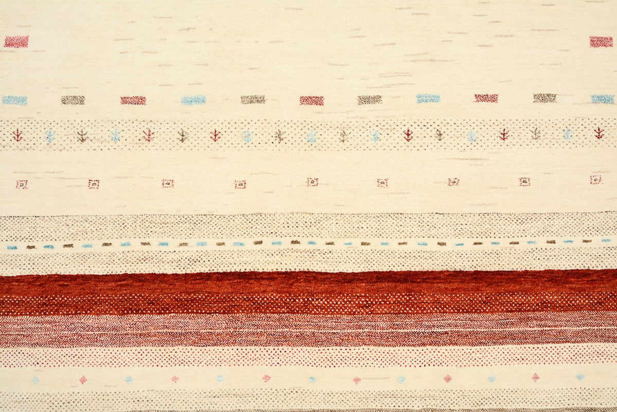 Tappeto Gabbeh - Loribaft Indus - 299 x 210 cm - beige chiaro