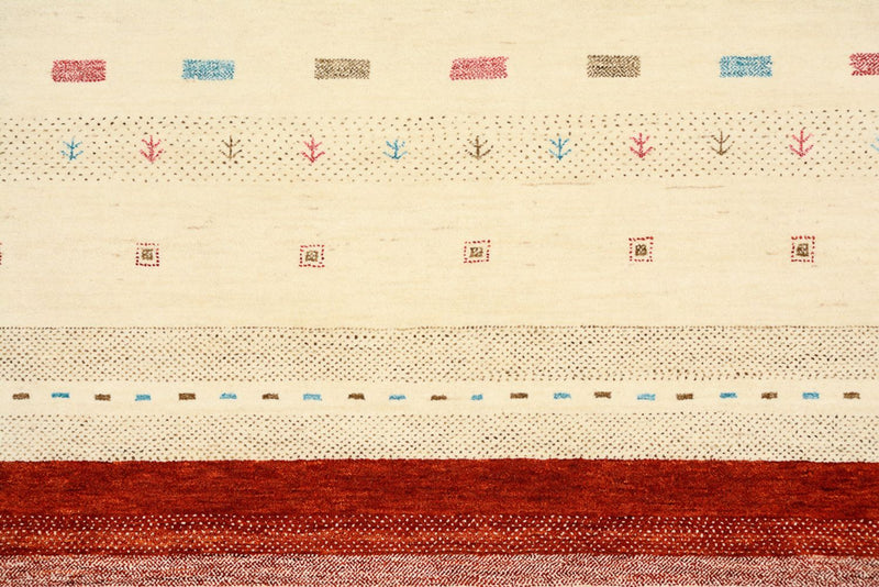 Tappeto Gabbeh - Loribaft Indus - 356 x 255 cm - beige chiaro