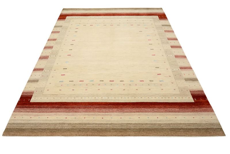 Tappeto Gabbeh - Loribaft Indus - 342 x 254 cm - beige chiaro