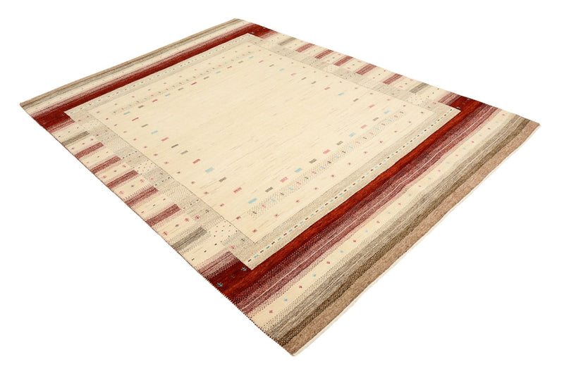 Tappeto Gabbeh - Loribaft Indus - 240 x 175 cm - beige chiaro