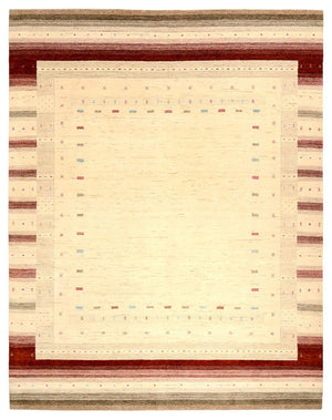 Tappeto Gabbeh - Loribaft Indus - 319 x 251 cm - beige chiaro