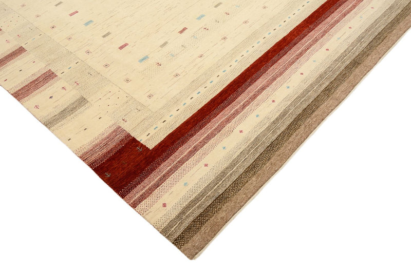 Tappeto Gabbeh - Loribaft Indus - 319 x 251 cm - beige chiaro