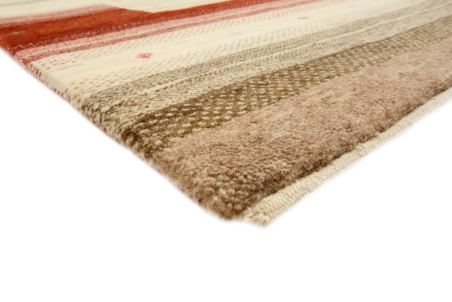 Tappeto Gabbeh - Loribaft Indus - 319 x 251 cm - beige chiaro