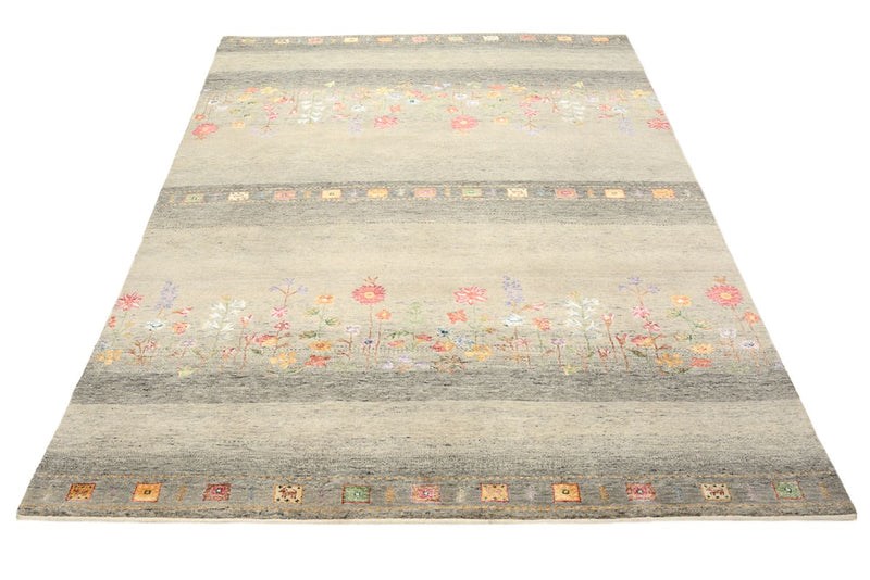 Tappeto Gabbeh - Loribaft Indus - 244 x 173 cm - beige chiaro