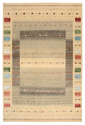 Tappeto Gabbeh - Loribaft Indus - 304 x 201 cm - multicolore