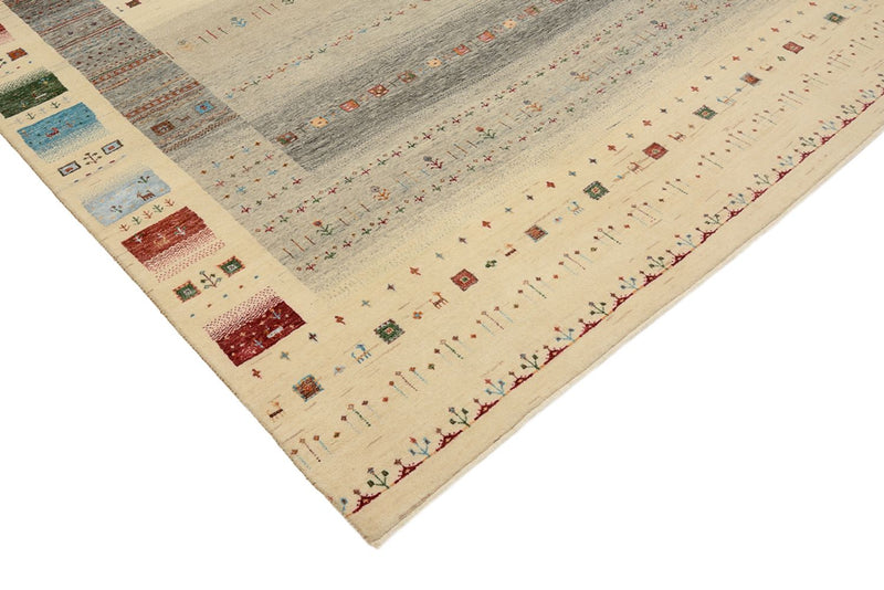 Tappeto Gabbeh - Loribaft Indus - 304 x 201 cm - multicolore