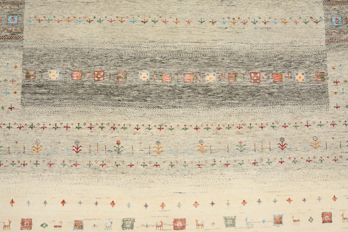 Tappeto Gabbeh - Loribaft Indus - 304 x 201 cm - multicolore