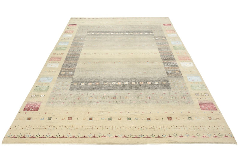 Tappeto Gabbeh - Loribaft Indus - 304 x 201 cm - multicolore
