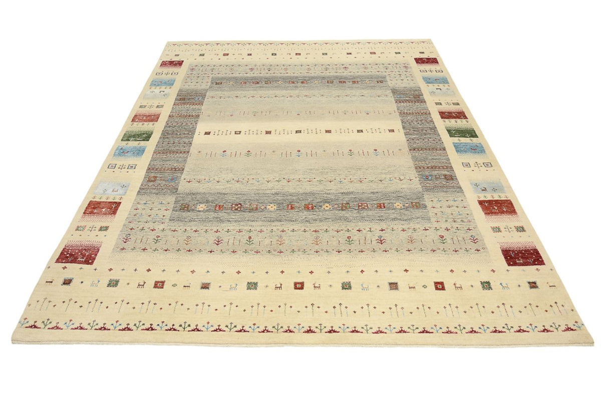 Tappeto Gabbeh - Loribaft Indus - 252 x 203 cm - multicolore