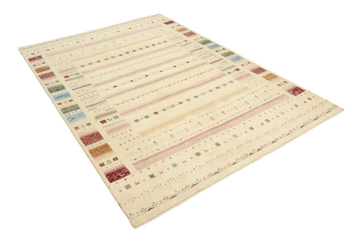 Tappeto Gabbeh - Loribaft Indus - 246 x 171 cm - multicolore