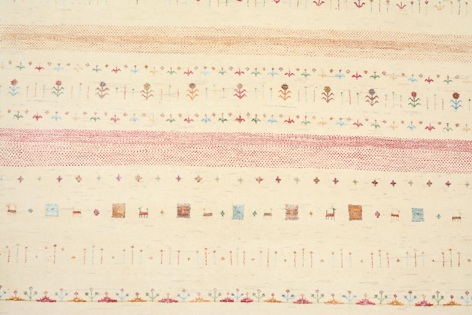 Tappeto Gabbeh - Loribaft Indus - 335 x 248 cm - multicolore