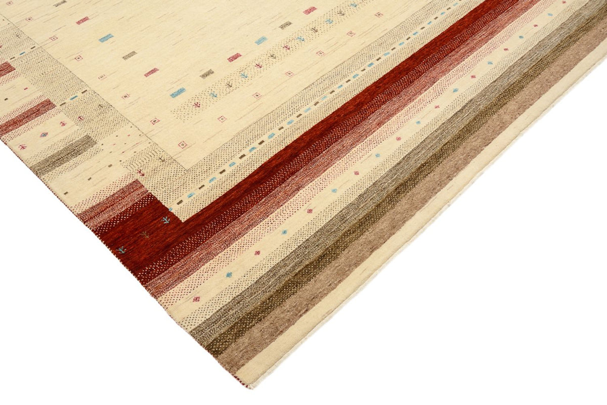 Tappeto Gabbeh - Loribaft Indus - 296 x 203 cm - beige chiaro