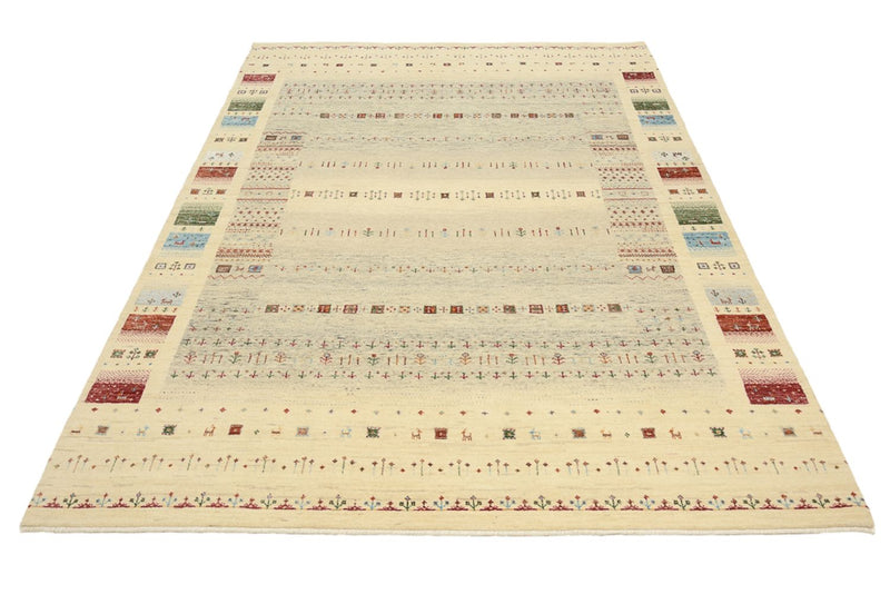Tappeto Gabbeh - Loribaft Indus - 241 x 172 cm - beige scuro