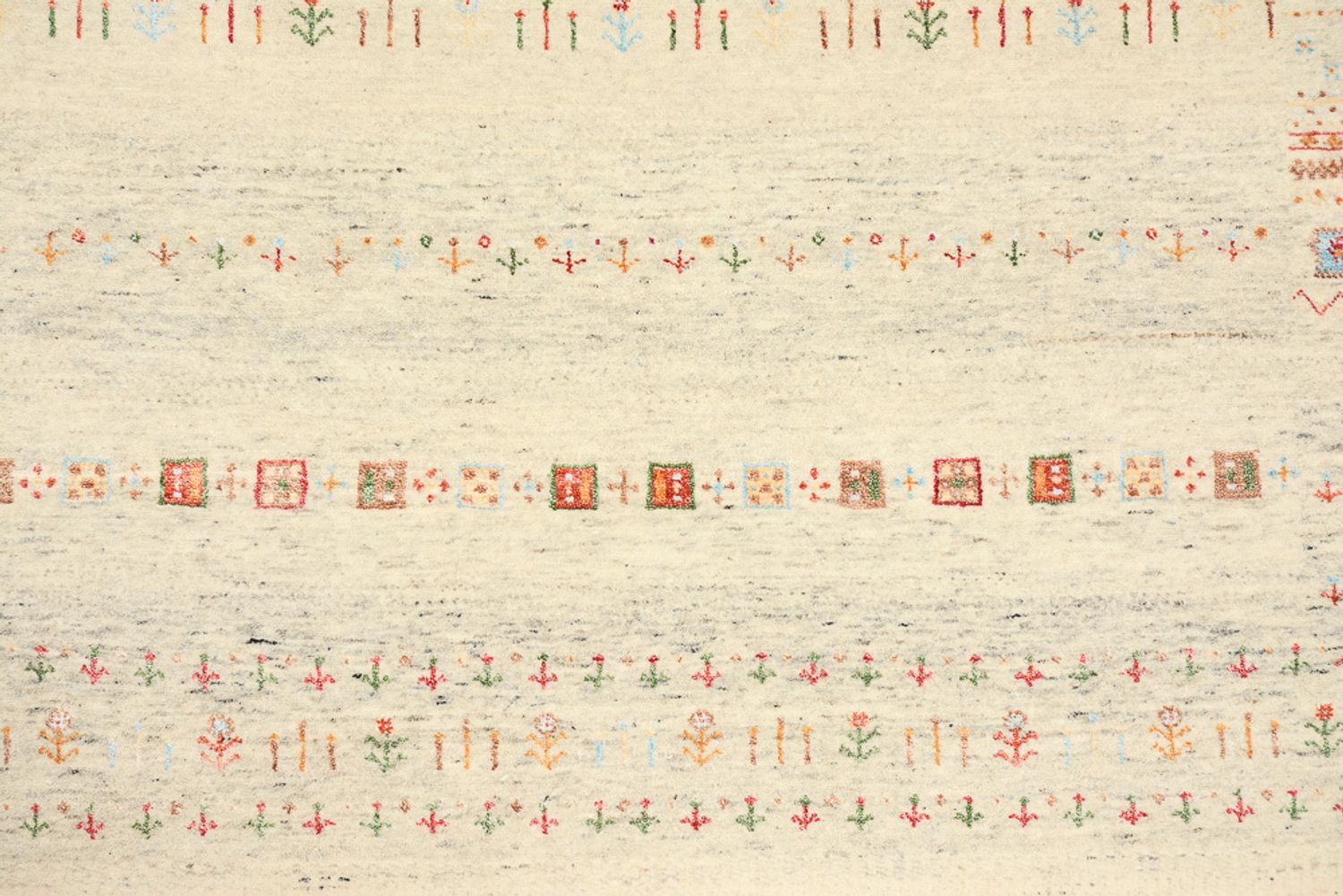 Tappeto Gabbeh - Loribaft Indus - 241 x 172 cm - beige scuro