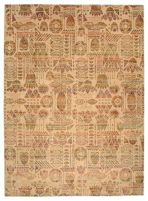 Tappeto di design - 366 x 271 cm - beige scuro