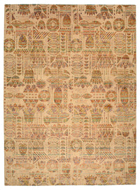 Tappeto di design - 366 x 271 cm - beige scuro