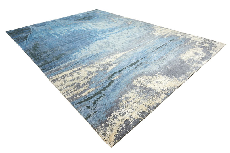 Tappeto di design - 430 x 306 cm - blu scuro