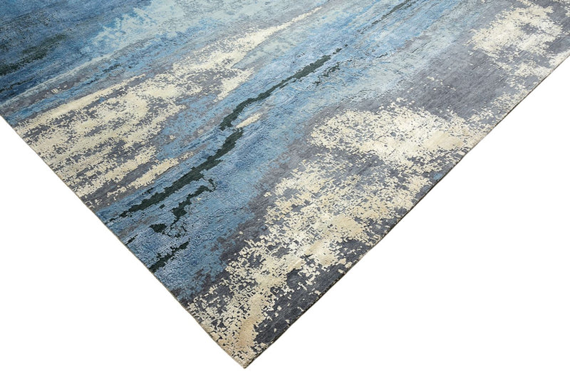 Tappeto di design - 430 x 306 cm - blu scuro
