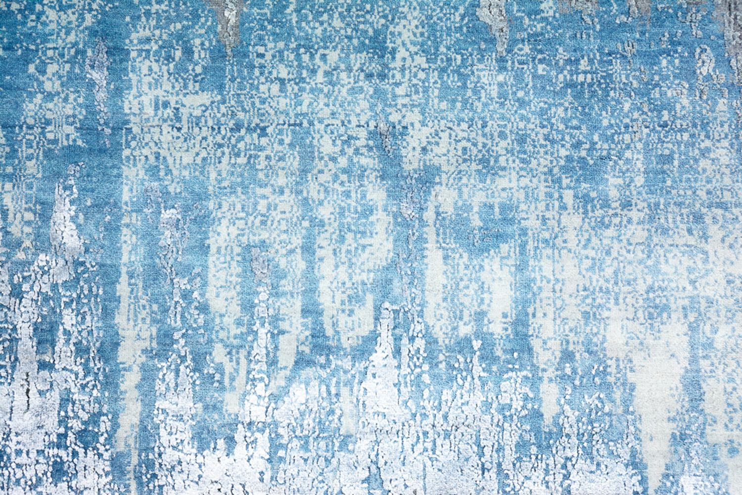Tappeto di design - 430 x 306 cm - blu scuro