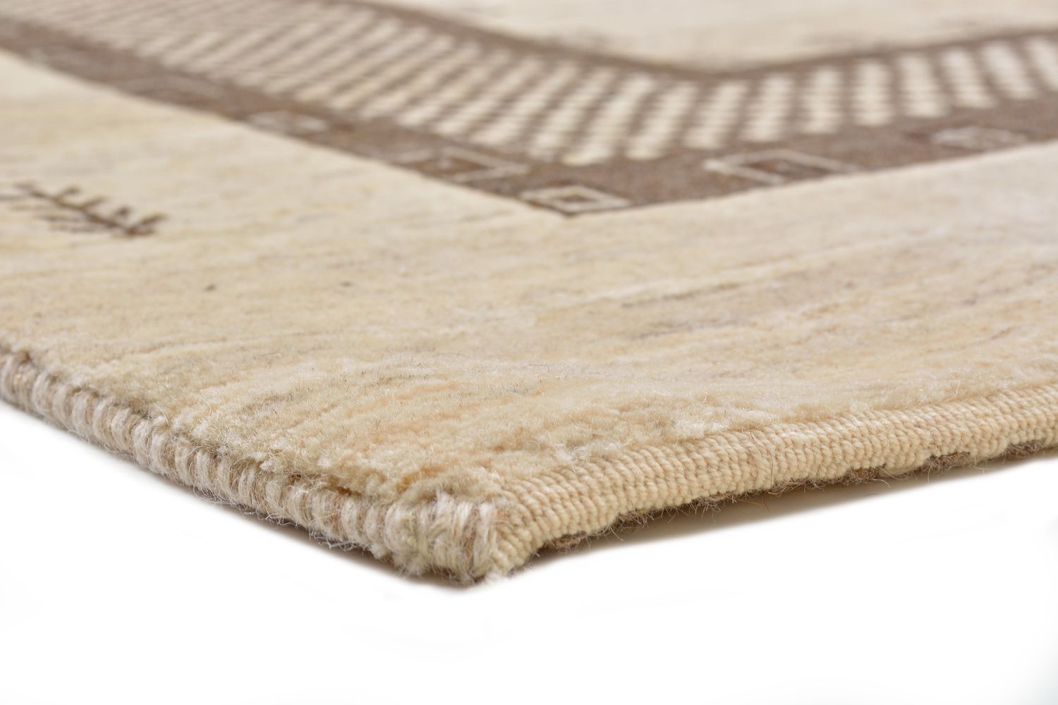 Tappeto Gabbeh - Loribaft Persero - 242 x 176 cm - beige