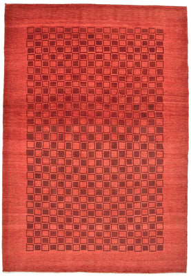 Tappeto Gabbeh - Loribaft Persero - 298 x 204 cm - rosso