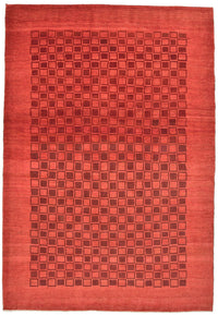 Tappeto Gabbeh - Loribaft Persero - 298 x 204 cm - rosso