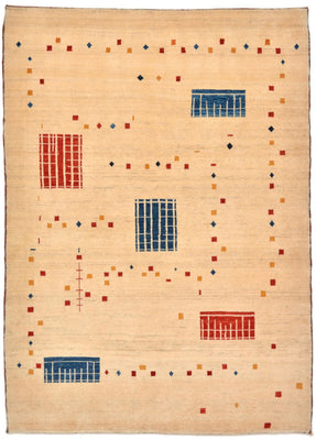 Tappeto Gabbeh - Loribaft Persero - 157 x 111 cm - multicolore