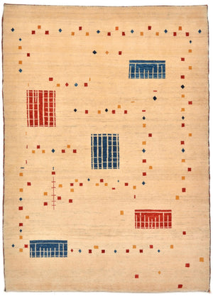 Tappeto Gabbeh - Loribaft Persero - 157 x 111 cm - multicolore