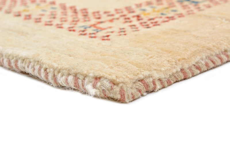 Tappeto Gabbeh - Loribaft Persero - 113 x 84 cm - beige
