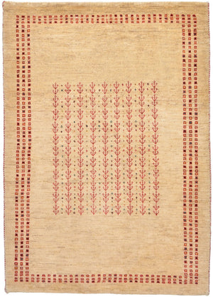 Tappeto Gabbeh - Loribaft Persero - 119 x 81 cm - naturale